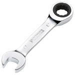 Draper 27890 HI-TORQ® Metric Stubby Ratchet Combination Spanner 12mm