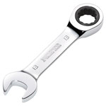 Draper 27891 HI-TORQ® Metric Stubby Ratchet Combination Spanner 13mm