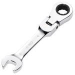 Draper 27964 HI-TORQ® Metric Stubby Flexi Head Ratchet Spanner 9mm