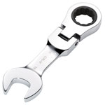 Draper 27979 HI-TORQ® Metric Stubby Flexi Head Ratchet Spanner 18mm