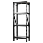 Draper 27987 BUNKER® 21 Pcs Modular 4 Tier Racking - S/Steel Shelving 750mm