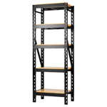 Draper 27998 BUNKER® 22 Pcs Modular 5 Tier Racking - H/Wood Shelving 750mm