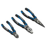 Draper Expert 28033 High Leverage Plier Set, Blue (3 Piece)