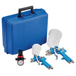 Draper 28374 HVLP Air Paint Spray Gun Kit (7 Piece) - 28374