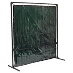 Draper 28406 Welding Curtain with Metal Frame, 6' x 6'