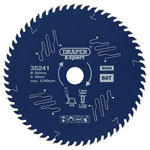 Draper Expert 35241 TCT C/Saw Blade-Wood-PTFE Coating 250x30mm 60T