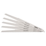 Draper 38756 Bi-metal Reciprocating Saw Blades-M/Purpose Cutting 300mm 6tpi 5Pc