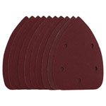 Draper 42109 Detail Sanding Sheets-Hook and Loop, 140mm, 120 Grit, SSD2 10Pc