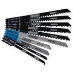 Draper 43470 Assorted BIM and HCS Jigsaw Blade Set for Wood and Metal (10 Piece)