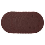 Draper 53499 Sanding Discs, 115mm, 80 Grit, Hook & Loop (Pack of 10)