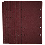 Draper 54831 1/3 Sanding Sheets with Hook and Loop, 93 x 190mm, 40 Grit 10Pc