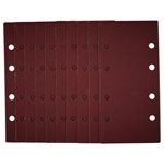 Draper 54869 1/3 Sanding Sheets with Hook and Loop, 93 x 190mm, 120 Grit 10Pc