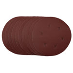 Draper 54991 Sanding Discs, 150mm, Hook & Loop, 240 Grit, (Pack of 10)