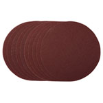 Draper 55204 Sanding Discs, 180mm, Hook & Loop, 80 Grit, (Pack of 10)