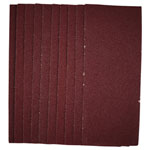 Draper 55737 1/3 Sanding Sheets, 93 x 230mm, 40 Grit (Pack of 10)