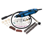 Draper 58300 230V Rotary Multi-Tool Kit, 180W (111 Piece)