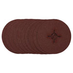 Draper 68493 Fibre Sanding Discs, 115mm, 60 Grit, (Pack of 10)