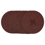 Draper 68628 Fibre Sanding Discs, 125mm, 36 Grit, (Pack of 10)