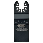 Draper 70466 Oscillating Multi-Tool Plunge Cutting Blade, 34x90mm 18tpi Bi-metal