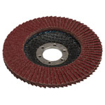 Draper 82360 Aluminium Oxide Flap Disc, 115 x 22.23mm, 60 Grit