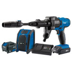 Draper 94796 D20 20V P/Washer D20 20V WL Speaker 1x2.0Ah 1x3.0Ah 1xFast Charger