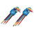 Draper 04776 TX-STAR® Security & Hex Metric Long Arm Key Set, Colour Coded 18Pc