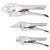 Draper 07103 Auto Locking Pliers Set (3 Piece)