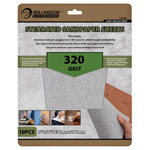Rollingdog 09655 Stearated Sanding Sheets, 230 x 280mm, 320 Grit (Pack of 10)