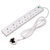 Draper 09659 Six Socket Surge Protected Extension Lead with Neon Indicator, 2m