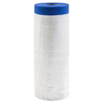 Rollingdog 09663 PAINTERS-SHIELD™ Blue Pretaped Masking Film, 33m x 110cm