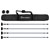 Rollingdog 09666 Dust Barrier Poles, 1.4-3.3m (7 Piece)