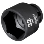 Draper 20189 Hi-TORQ® Impact Socket, 1/2" Sq. Dr., 32mm