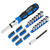 Draper 21010 Ratchet Screwdriver Socket and Bit Set, 1/4 Sq. Dr. (40 Piece)