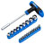 Draper 21011 T-Handle Screwdriver, Socket and Bit Set, 1/4 Sq. Dr. (22 Piece)