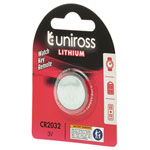 Uniross 21595 Lithium Coin Cell CR2032 Battery