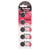 Uniross 21598 Lithium Coin Cell CR2016 Batteries (Pack of 5)