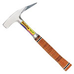 Estwing 23518 E239MS Smooth Face Roofers Pick Hammer Leather Grip, 21oz/600g