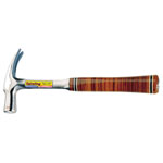 Estwing 23524 E24S Straight Claw English Pattern Hammer Leather Grip, 24oz/672g