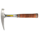 Estwing 23584 E30 Pointed Tip Rock Pick with Leather Grip, 22oz/616g