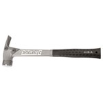 Estwing 23604 EALBKM AL-PRO Milled Face Hammer, 14oz/392g