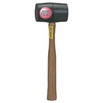 Estwing 24062 EDH-18 Black Deadhead Rubber Mallet, 18oz
