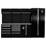 Bunker 27203 15 Piece Modular Storage Combo with Worktop, 2955mm