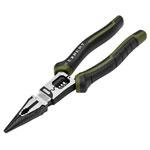 Draper Expert 28527 Long Nose Pliers with Wire Stripper, 200mm