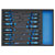 Bunker 29529 Screwdriver Set in EVA Foam Inlay (16 Piece)