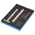 Bunker 29715 Hammer and Pin Punch Set in EVA Foam Inlay (8 Piece)