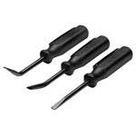 Draper 29729 Mini Pry Bar Set, 125mm, Black (3 Piece)
