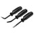 Draper 29729 Mini Pry Bar Set, 125mm, Black (3 Piece)