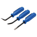 Draper 30598 Mini Pry Bar Set, 125mm, Blue (3 Piece)