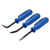 Draper 30598 Mini Pry Bar Set, 125mm, Blue (3 Piece)