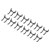 Bunker 31682 Double Storage Hook (Pack of 12)